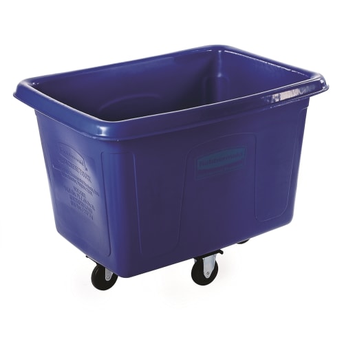 Rubbermaid 8 Cubic Foot Cube Truck, Blue